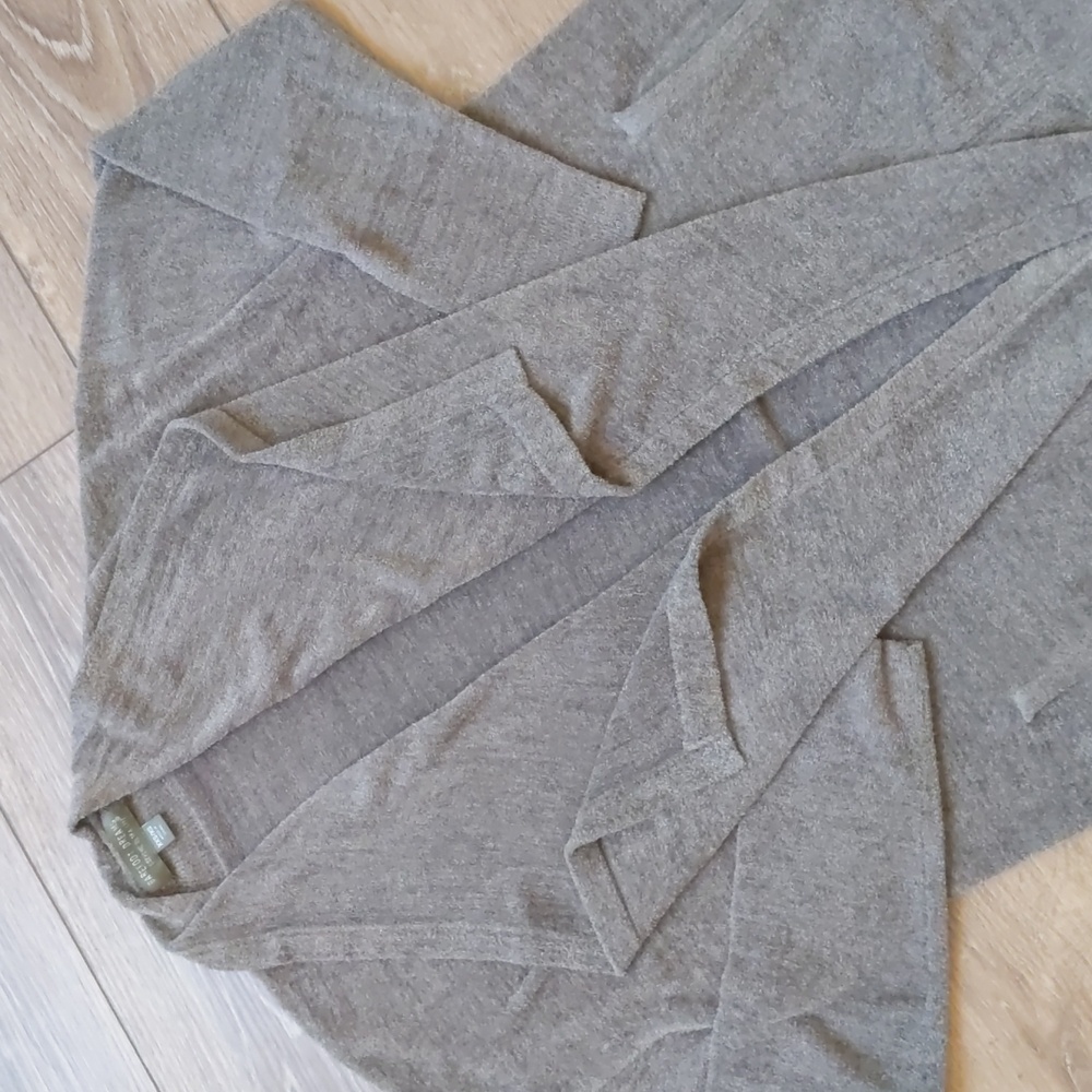 Barefoot Dream CozyChic Ultra Lite Waterfall Open Front Cardigan Sweater - XS